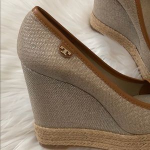 NWOT Tory Burch Wedge Espadrille